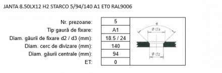 JANTA 8.50LX12 (300/65-12)